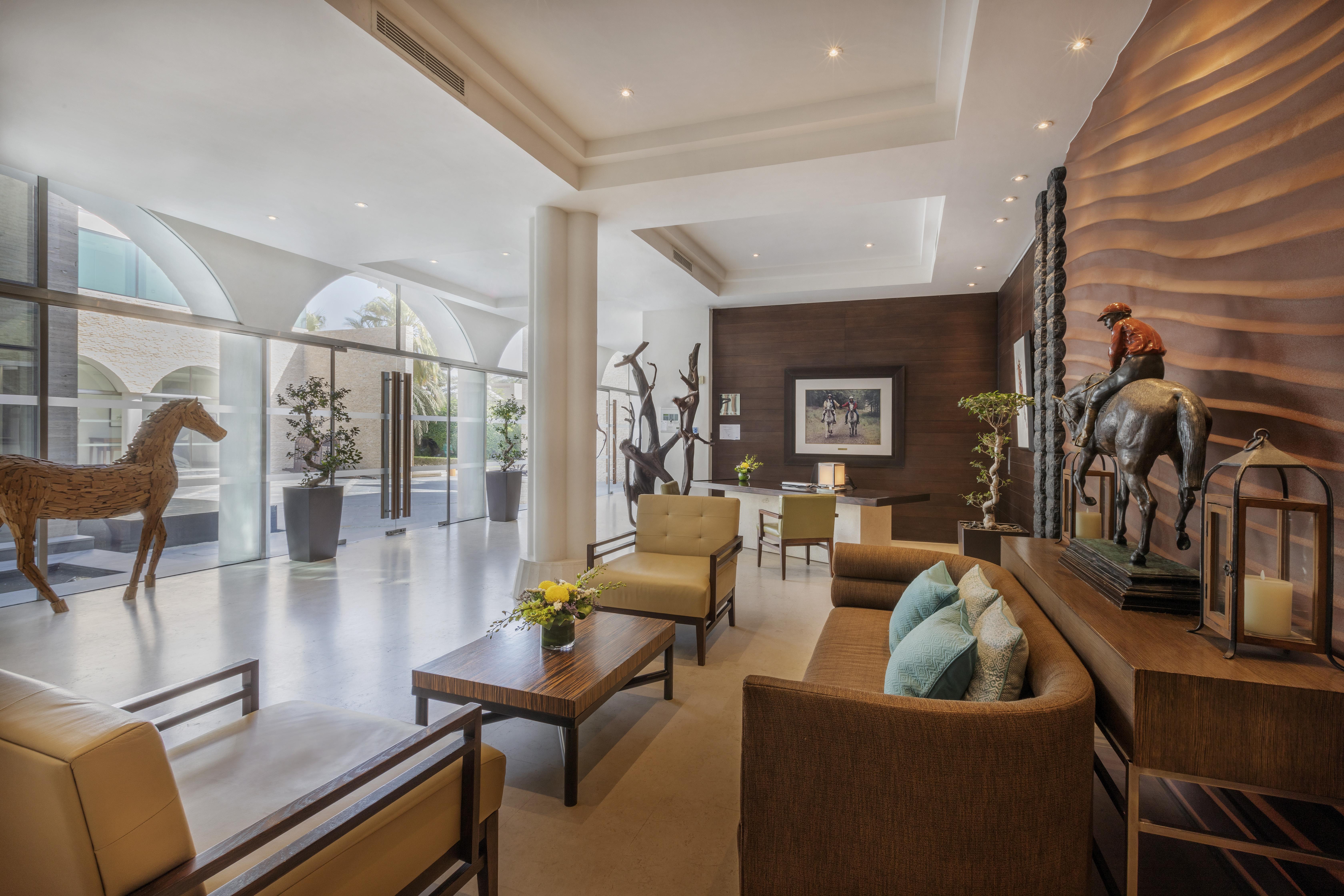 Melia Desert Palm Member Of Melia Collection Dubai Exterior photo The lobby of the hotel