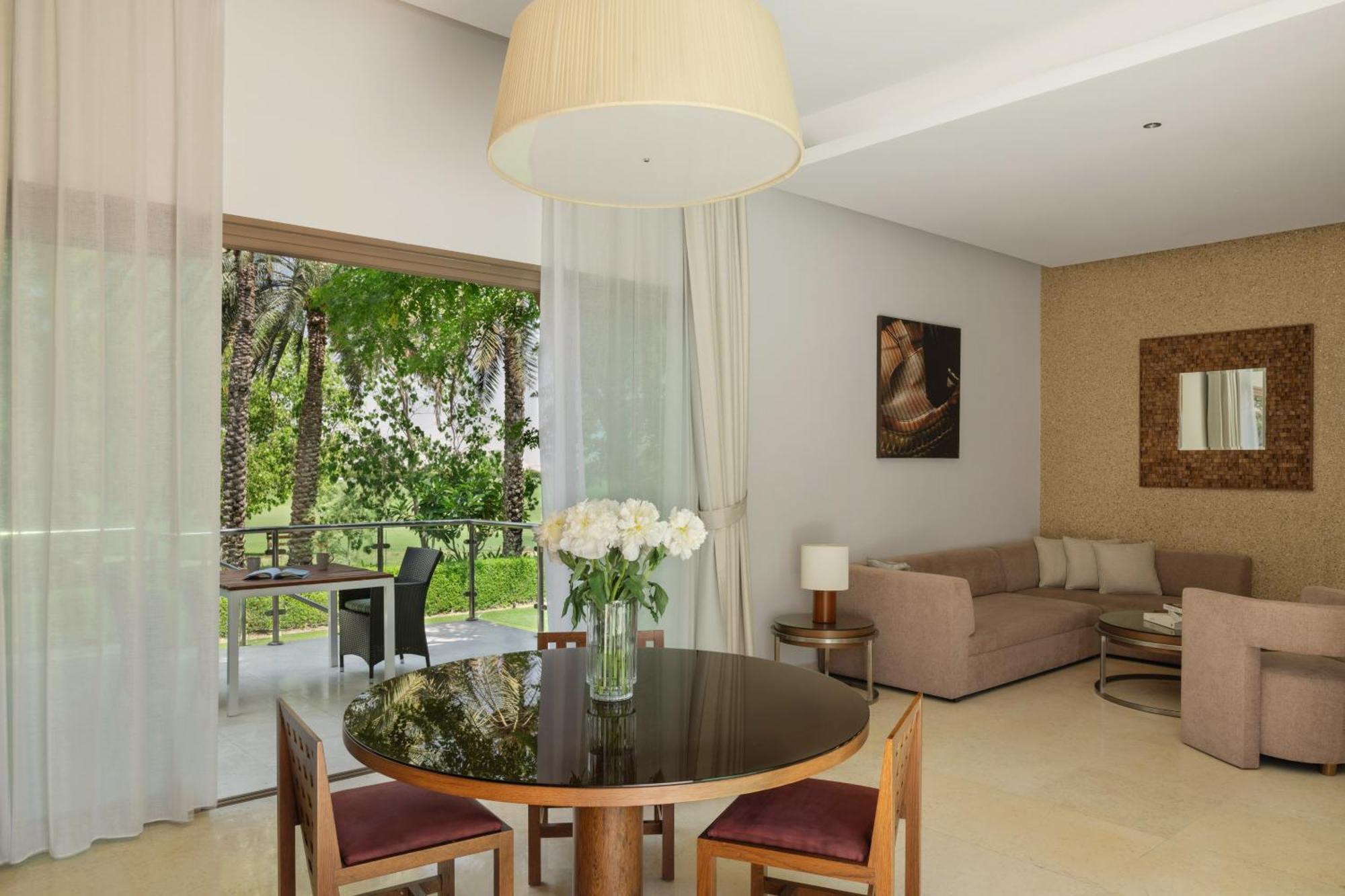 Melia Desert Palm Member Of Melia Collection Dubai Exterior photo 3D rendering of a living room